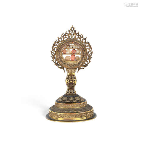 Japan, 19th century A Buddhist sharito (reliquary)