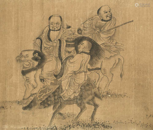 Eighteen Arhats Anonymous (Late Qing Dynasty)