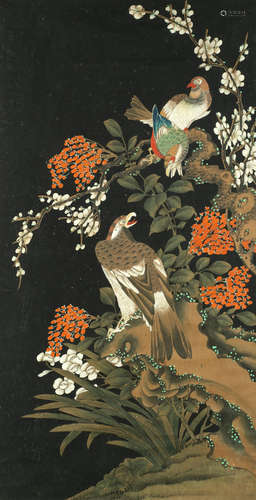 Birds of the four seasons Chinese School (19th century)