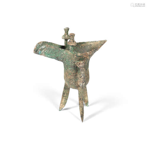 A bronze ritual vessel, jue