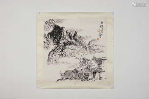 CHINESE INK AND COLOR PAINTING