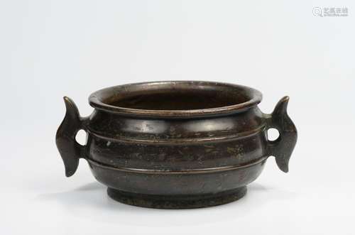 CHINESE BRONZE CENSER