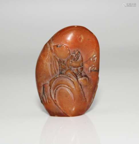 CHINESE SOAPSTONE CARVED SEAL