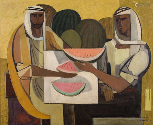 Watermelon Sellers Ismael Al-Sheikhly(Iraq, born 1924)