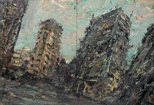 Beirut Suburbs, 2006 (Tammouz series) Ayman Baalbaki(Lebanon, born 1975)