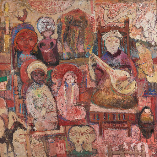 Le Musicien des Festivities  Omar El-Nagdi(Egypt, born 1931)