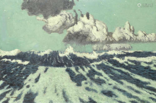 Stormy seas Charles Pears, RSMA(British, 1873-1958)