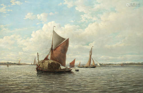 Off Harwich John Moore of Ipswich(British, 1820-1902)