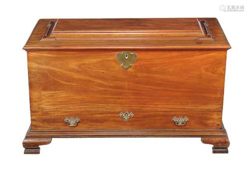 A George III mahogany coffer