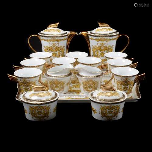 Two Versace Coffee Sets