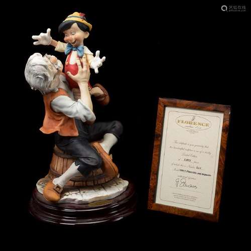 Giuseppe Armani Disney's Pinocchio and Geppetto