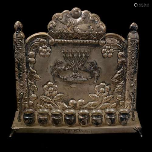 Sterling Silver Menorah