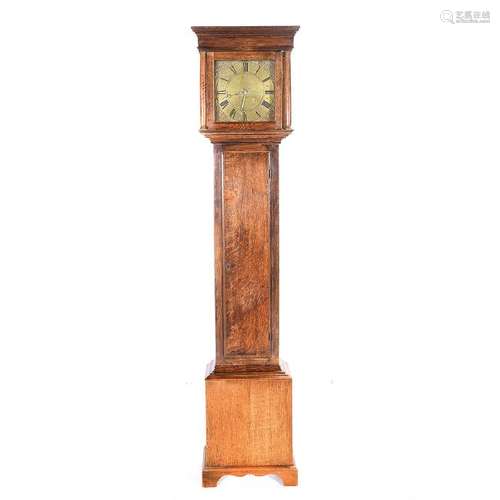 George III Oak and Brass Long Case Clock, Second Half