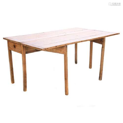 Mixed Wood Drop Leaf Table