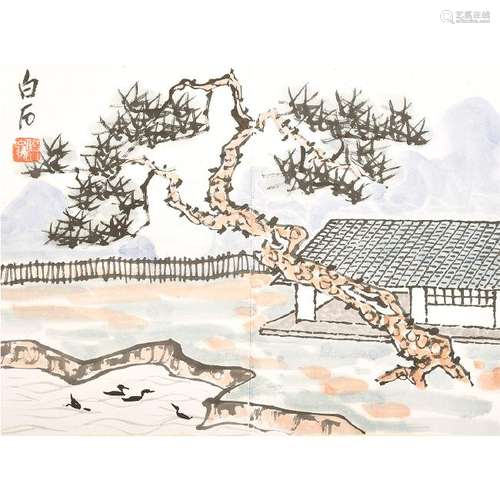 After Qi Baishi (1864-1957): Painting Album