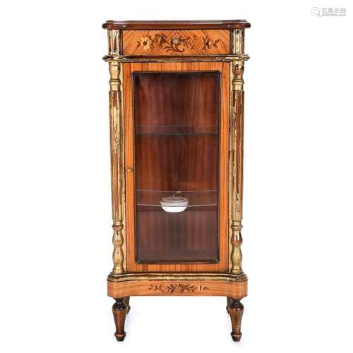 Louis XVI Style Vitrine Cabinet