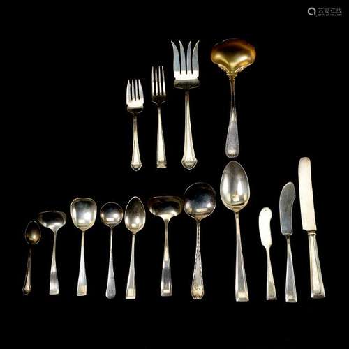 Various Monogrammed Sterling Flatware