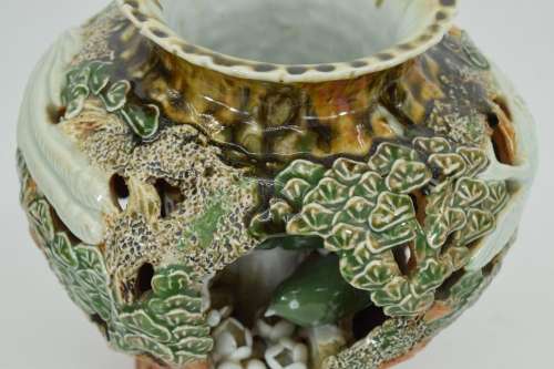 IMPORTANT 19TH C JAPANESE IMPERIAL VASE