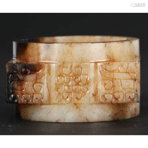 CHINESE ARCHAIC JADE CONG