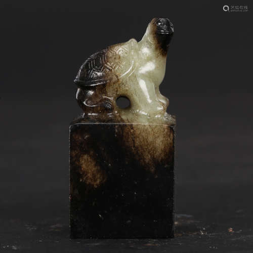 CHINESE ARCHAIC JADE SEAL