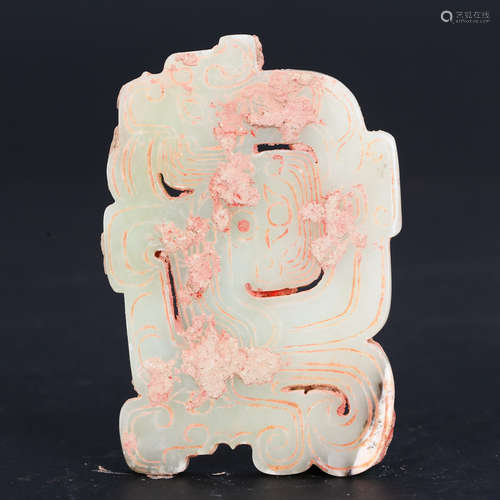 CHINESE ARCHAIC JADE PENDANT