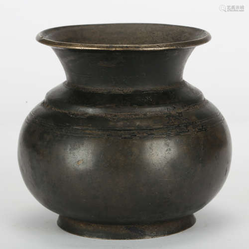 CHINESE BRONZE SPITTOON