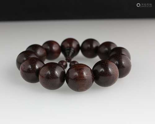 ROSEWOOD BEADS BRACELET