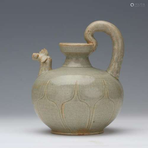 CHINESE CELADON GLAZE KETTLE