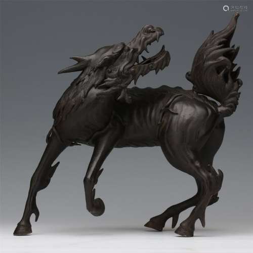 CHINESE BRONZE BEAST