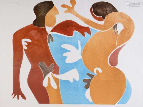 Berenice Sydney (British 1944-1983), Untitled (figures)