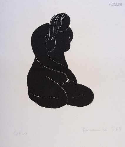 Berenice Sydney (British 1944-1983), Untitled (Lady seated)