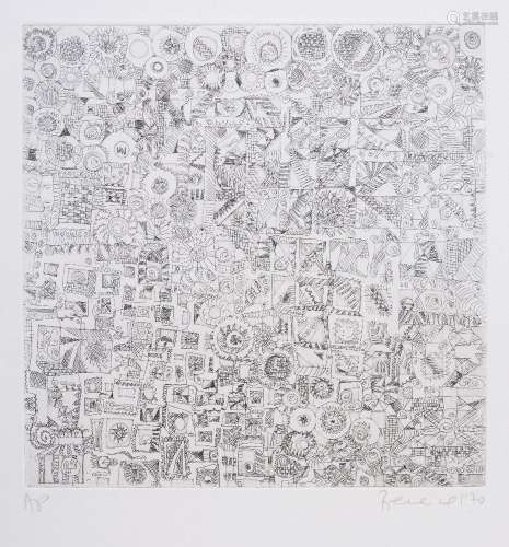 Berenice Sydney (British 1944-1983), Untitled (Squares & Circles)