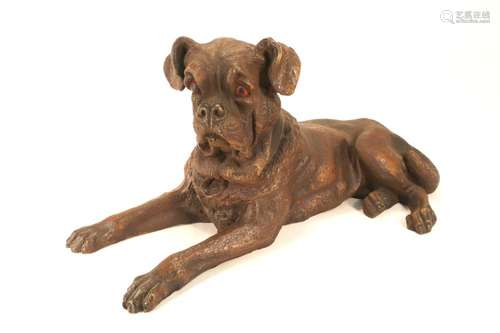 Victorian Bull Mastiff Figure, possibly Austrian