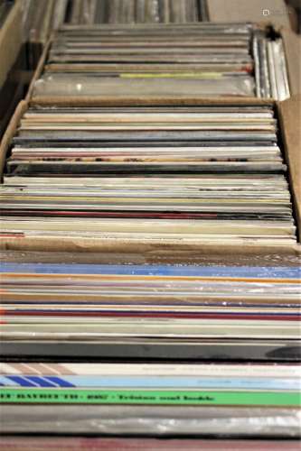 Large LP record collection -