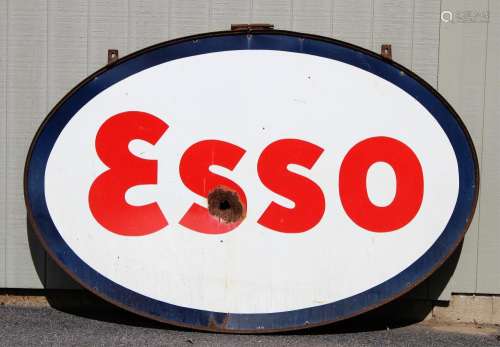 Esso Double Sided Advertising Sign I.R. 51