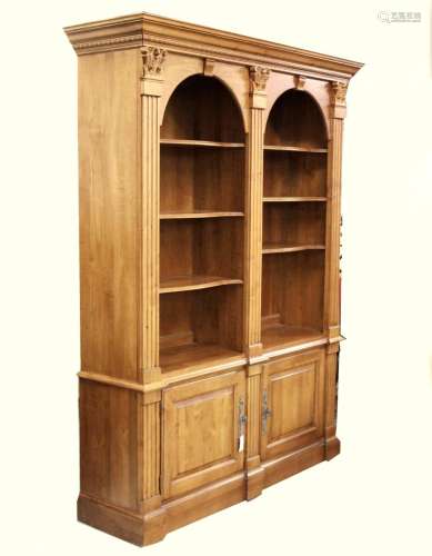 French Provincial Style Bookcase by Ethan Allen