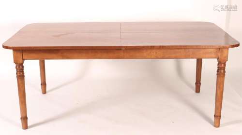 20th c Tiger Maple Dining Table Joshua Friedman