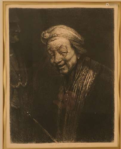 Leopold Flameng after Rembrandt