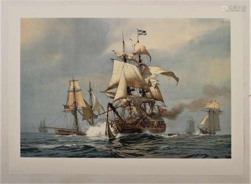 Carl G. Evers Maritime Sailing Masted Ship Prints