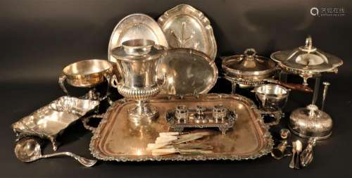 Large Lot of Silverplate