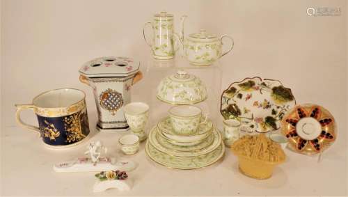 Mixed Lot of Antique, Newer and Tiffany Porcelain