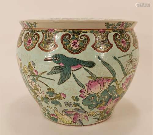 Asian Porcelain Planter