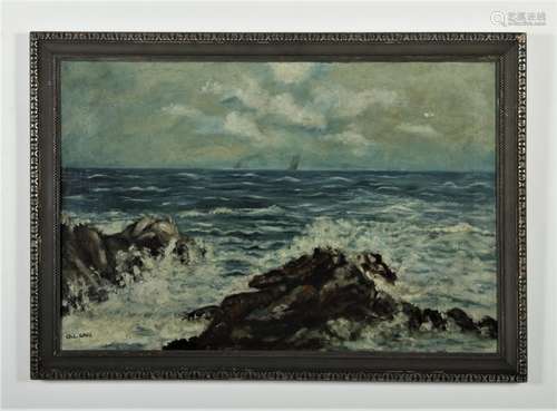 Davis, American, Rocky Shore, O/C