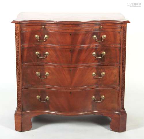 19th C. George III Style Mahogany Chest