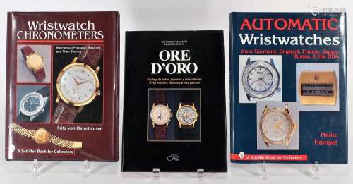 Three Watch Collector Hardcover Reference Volumes