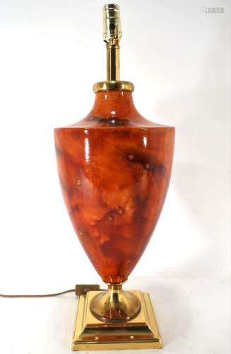 Maison Le Dauphin Glazed Ceramic Table Lamp