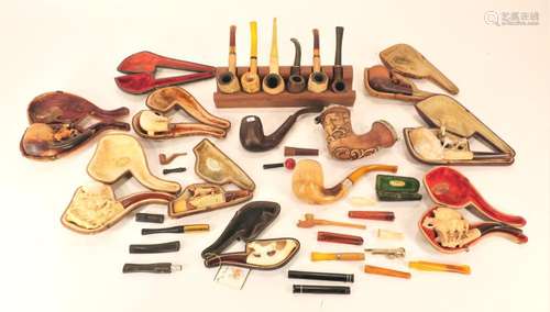 Meerschaum and Other Smoking Pipes