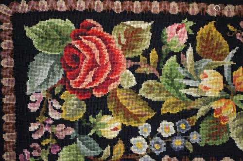 Needlework Carpet, Large Flowers