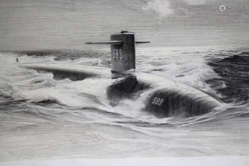 Carl G. Evers, Military & Nautical Sketches