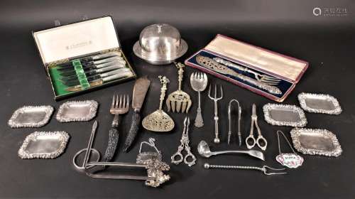 Group of Silverplate Serving Utensils